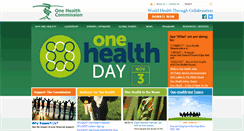 Desktop Screenshot of onehealthcommission.org